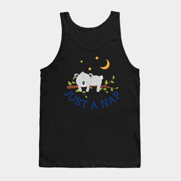 most likely to take a nap Sticker Tank Top by MoGaballah